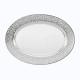 Raynaud Tolede Platine Blanc Servierplatte  oval